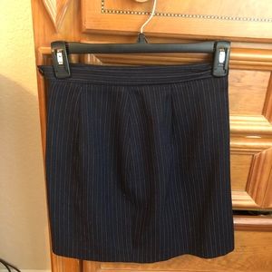 Navy pin stripe Barami suit